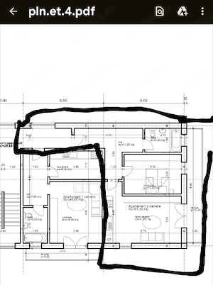 apartamente si penthause zona kamssas - imagine 3