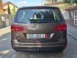 Volkswagen Sharan 2.0 Diesel 140Cp 6+1Viteze Euro5 Klimatronic 7Locuri Panoramic  2011 - imagine 4