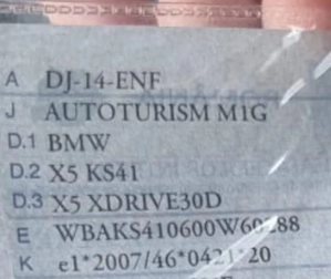 vand bmw x5 f15 3.0d 180.000km - imagine 5
