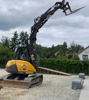 Excavator Mecalac 8MCR Vand Schimb - imagine 6