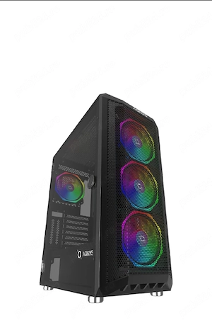 Carcasa AQIRYS NAOS, Mid-Tower, fara sursa, ATX, Black