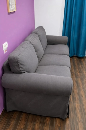 Canapea cu husa de la Ikea