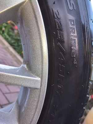 vand jante 17" cu anvelope hankook  - imagine 6