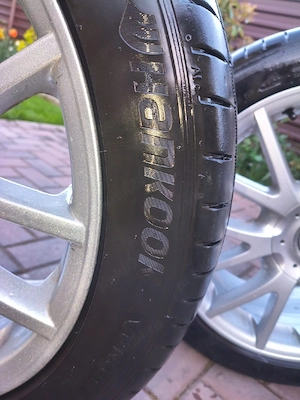 vand jante 17" cu anvelope hankook  - imagine 5