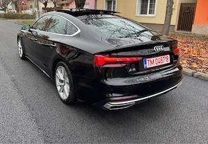Audi A5 Sportback S-Line, quattro, an 2023, 2.0TFSI MHEV, cu doar 20.000 km - imagine 4