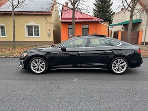 Audi A5 Sportback S-Line, quattro, an 2023, 2.0TFSI MHEV, cu doar 20.000 km - imagine 3