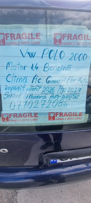 Polo combi break 1.4 benzina consum mic ITP 2027 Climă Ac geamuri electrice față  - imagine 3