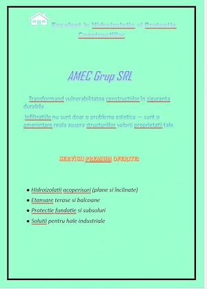 Oferta Hidroizolatie!