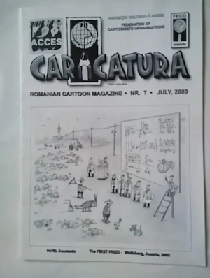 314. Revista de umor, Caricatura nr. 7, 2003 