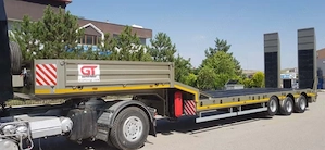 Semiremorca Trailer GT- GURLESENYIL 3 Axe platformă Fixă Nou