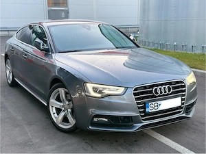 Audi A5 2016 2.0 - 190 cp S-line Distronic - imagine 3