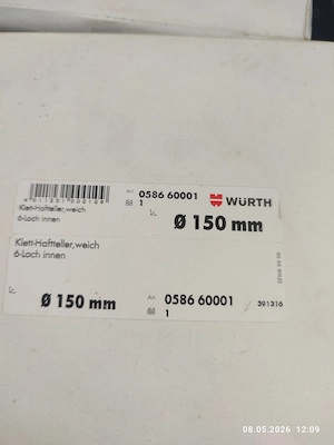 Suport pentru disc de șlefuit 