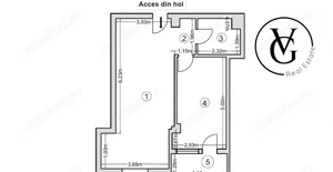 Apartament 2 camere - Campus Universitar - imagine 9