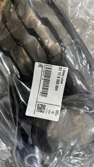 Grila proiector dr model cu pdc bara fata m bmw serie 1 - imagine 2