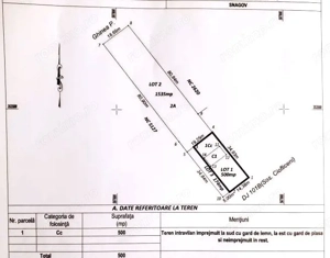 Teren de 500mp cu deschidere dublă 14/35m, strada principală Ciofliceni! - imagine 7