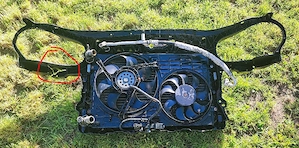 Trager (Asamblu complet) VW Polo 9N (2001-2005)- 6Q0805588B/881062023 (Trager+Radiatoare+Ventilator) - imagine 2
