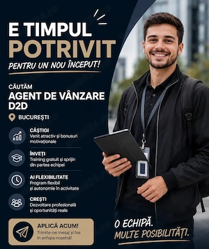 Consultant vanzari D2D teren Orange
