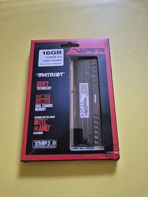 Kit nou RAM Patriot Viper 16GB 2*8GB DDR3-1866 Dual Channel