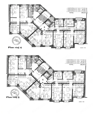 NATIUNILE UNITE NR.4 - 700 MP - Centrul Bucureștiului-Birouri Premium-Venit Imedia-Super Investiție. - imagine 3