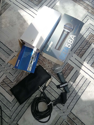 Boxe audio + microfon
