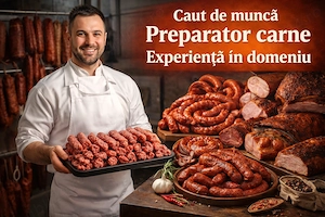 Preparator carne proaspete și afumate 