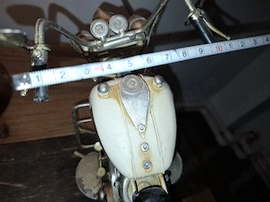 Motocicleta  retro, machetă 