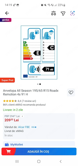 2 Anvelope all season - imagine 2