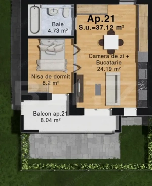 Apartament în complexul Green Residence Vest – loc de parcare inclus