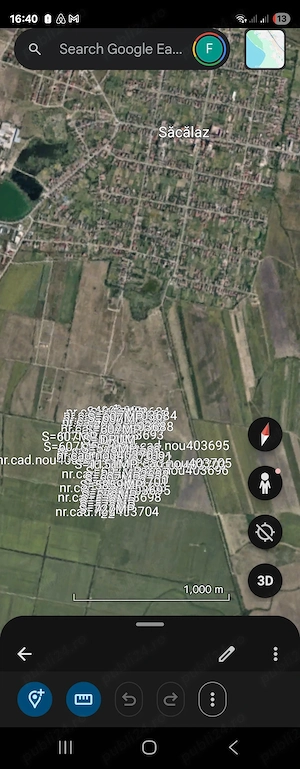 vand teren intravilan sacalaz 616mp posibil rate