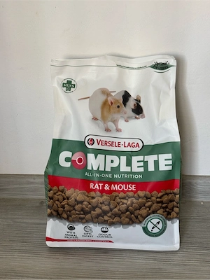 Pachet Complet Șobolani de Companie (Cușcă, Accesorii, Hrană + 2 Șobolani)