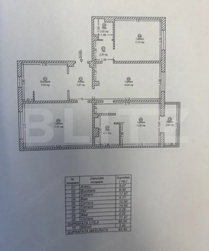 Apartament 4 camere, 83 mp, zonă Lipovei  - imagine 12