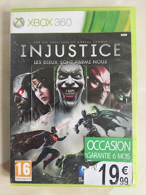 [Xbox360] Vând joc Injustice Gods Among Us Xbox 360 [poze reale]