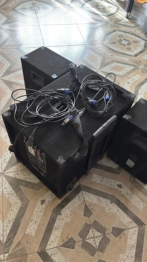 Sistem Audio Complet 2.1 Ibiza Sound CUBE1208 - Bluetooth, USB, 1200W - imagine 4