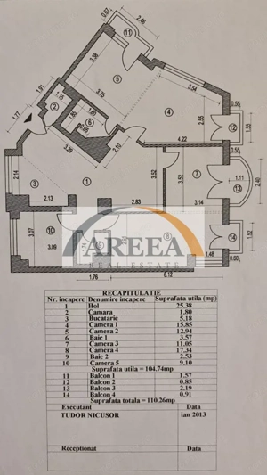 Eleganta si fluiditate - apartament langa Palatul Parlamentului - imagine 8