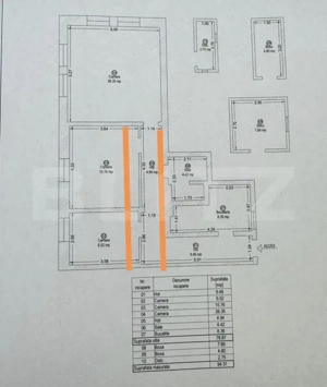 Cladire istorica, apartament 3 camere, 78.87 mp, zona Maria  - imagine 12