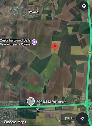 Teren extravilan 9.000 mp | Valu lui Traian   2,5   mp