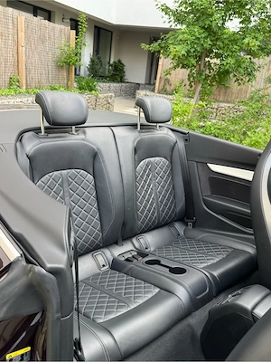 Audi S5 Cabrio Visiniu 3.0TFSi 354CP 80.0000KM Exemplar unic proprietar - imagine 9