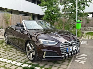 Audi S5 Cabrio Visiniu 3.0TFSi 354CP 80.0000KM Exemplar unic proprietar