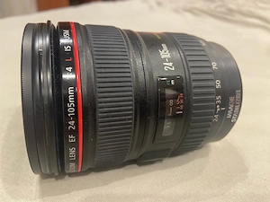 Obiectiv Canon EF 24 - 105mm f 4L  IS USM + Filtru UV