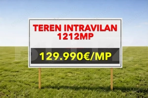 Teren Intravilan 1212mp Front 32m Giroc