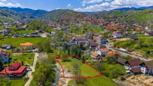 COMISION 0%| TEREN INTRAVILAN 1805 MP | PANORAMĂ MUNTE |MOIECIU DE JOS - imagine 2