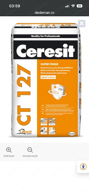Glet Ceresit 127 de vanzare