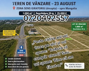Lotizare făcută de primăria 23august