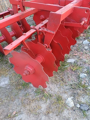 disc purtat in tirant cu 24 de talere 2.2 m lățime de lucru  - imagine 4