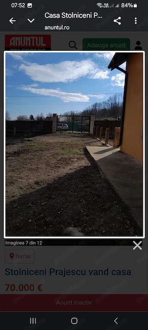 Vând casă în comuna Stolniceni Prăjescu ...jud IASI