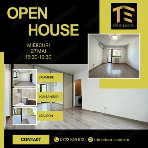 3 Camere Tomis Nord | Etaj 2 | Loc Parcare | Ideal Investiție/Locuit