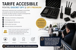 DETECTIVI PARTICULARI Timisoara Vindem   inchiriem echipamente SpyPremium de la Discret Spy