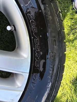 Jante originale Volkswagen cu cauciucuri de vară 205/55R16 - imagine 3