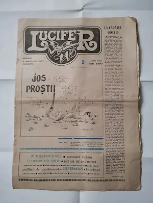 311. Revista de umor, Lucifer nr. 1, mai 1990