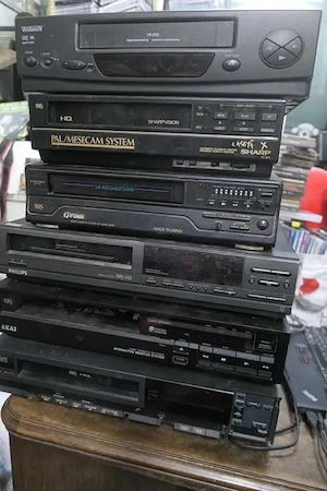 Video VHS Watson VR 3731 Sharp VC-6V3 Funai Vip-3000hc JVC Samsung vk-300 seg Goldstar VCP-4200P